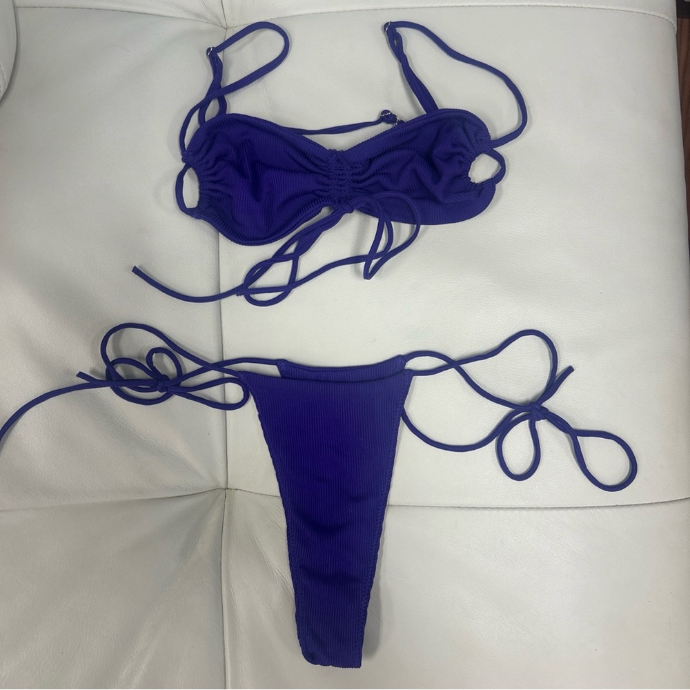 Girls Get It Purple 2 Piece Bikini Set Size XS